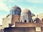 The burial complex Shahi-Zinda in Samarkand, Uzbekistan